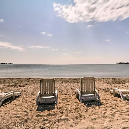 Beachfront Connecticut Retreat With Views!